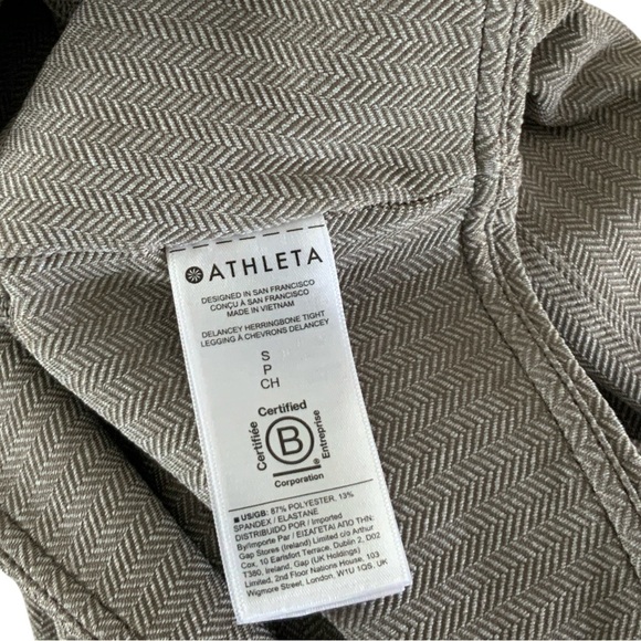 Athleta Delancey Herringbone Tight Size S - Picture 7 of 7